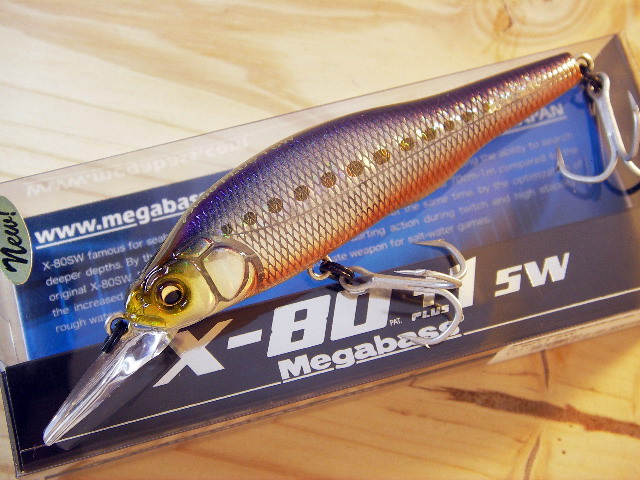 Megabass X-80＋1 SW 【シーバスルアー専門店 キングフィッシャー】