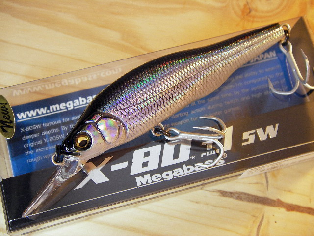 Megabass X-80＋1 SW 【シーバスルアー専門店 キングフィッシャー】