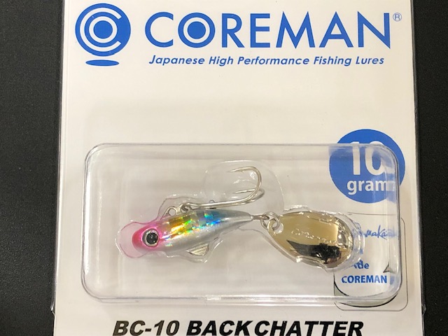 コアマン（COREMAN） BC-10 バックチャター 48mm/10g 【シーバスルアー専門店 キングフィッシャー】