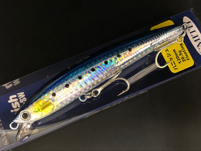 スミス（SMITH） パニッシュ120F-SW 120mm/20.5g【シーバスルアー専門店 キングフィッシャー】